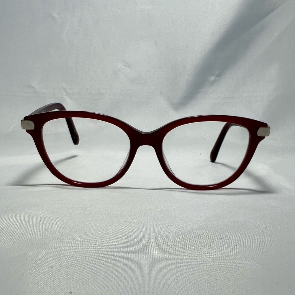 Jimmy Choo Red Square Eyeglasses - Frames Only - Picture 4 of 12